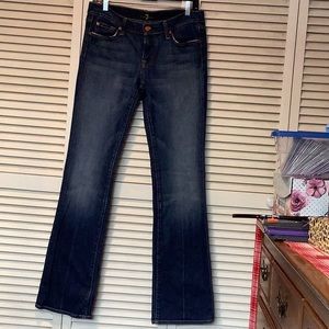 Boot cut 7 for all man kind jeans size 30